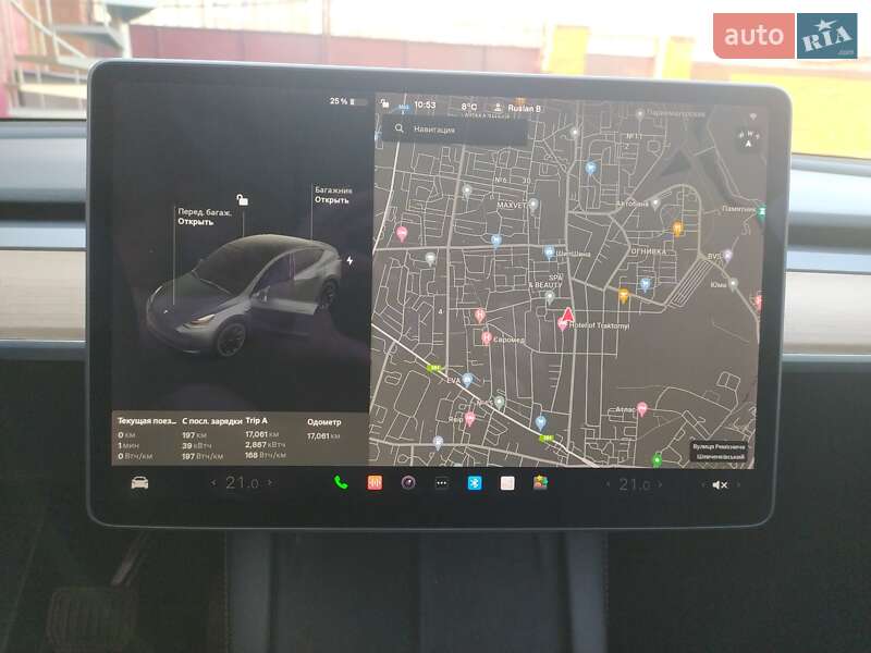 Внедорожник / Кроссовер Tesla Model Y 2021 в Полтаве