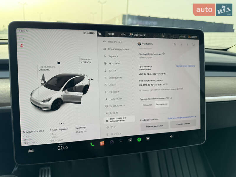 Позашляховик / Кросовер Tesla Model Y 2022 в Львові