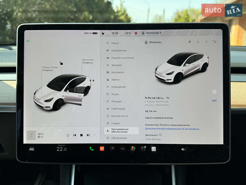 Позашляховик / Кросовер Tesla Model Y 2020 в Черкасах