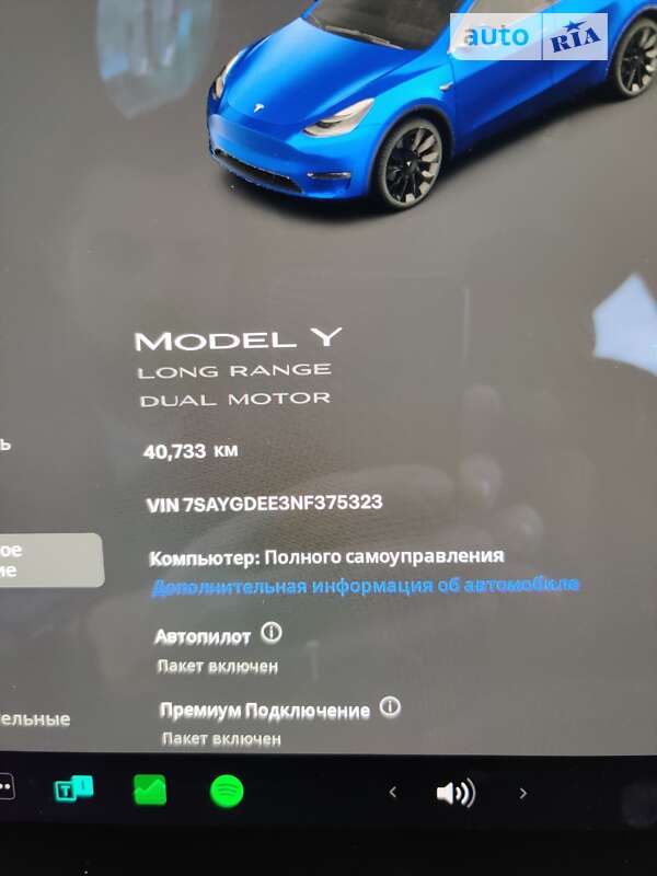 Внедорожник / Кроссовер Tesla Model Y 2022 в Черновцах
