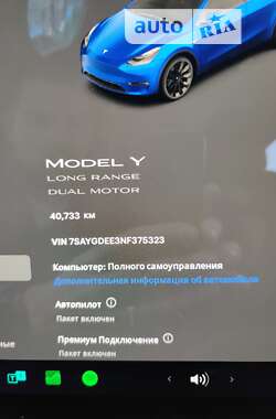 Внедорожник / Кроссовер Tesla Model Y 2022 в Черновцах