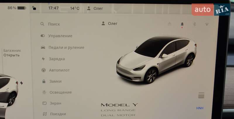Позашляховик / Кросовер Tesla Model Y 2022 в Черкасах фото 21 Позашляховик / Кросовер Tesla Model Y 2022 в Черкасах