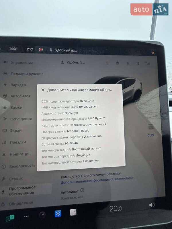 Позашляховик / Кросовер Tesla Model Y 2022 в Черкасах