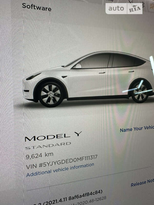 Позашляховик / Кросовер Tesla Model Y 2021 в Харкові