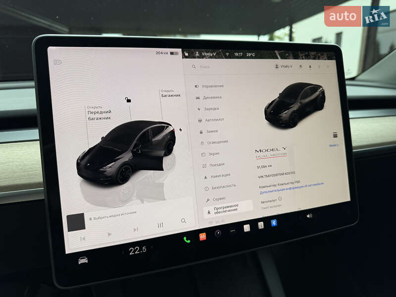 Внедорожник / Кроссовер Tesla Model Y 2022 в Харькове