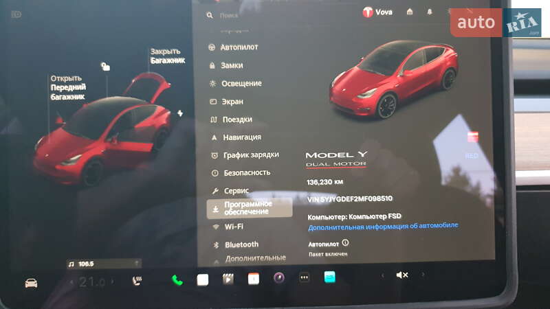 Позашляховик / Кросовер Tesla Model Y 2020 в Києві