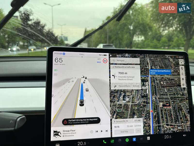 Внедорожник / Кроссовер Tesla Model Y 2020 в Львове