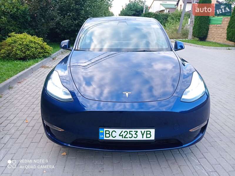 Внедорожник / Кроссовер Tesla Model Y 2021 в Львове