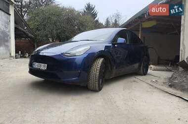 Внедорожник / Кроссовер Tesla Model Y 2021 в Львове