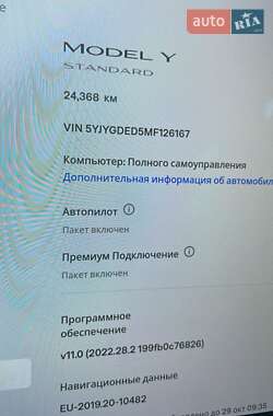 Внедорожник / Кроссовер Tesla Model Y 2021 в 