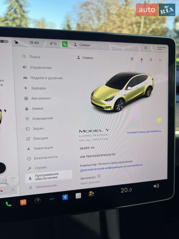 Внедорожник / Кроссовер Tesla Model Y 2022 в Тернополе