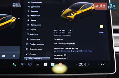 Внедорожник / Кроссовер Tesla Model Y 2021 в 