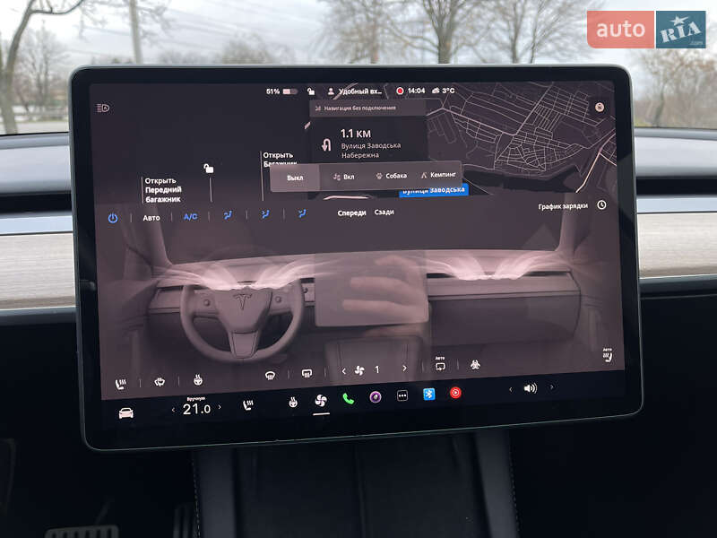 Позашляховик / Кросовер Tesla Model Y 2022 в Дніпрі