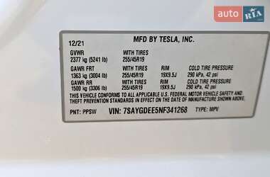 Внедорожник / Кроссовер Tesla Model Y 2021 в 
