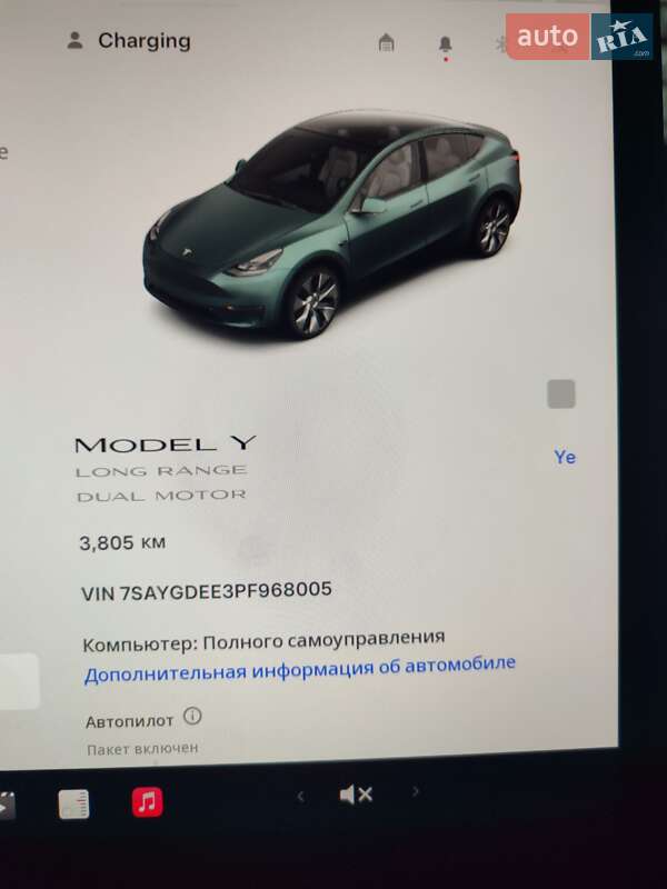 Позашляховик / Кросовер Tesla Model Y 2023 в Хмельницькому фото 15 Позашляховик / Кросовер Tesla Model Y 2023 в Хмельницькому