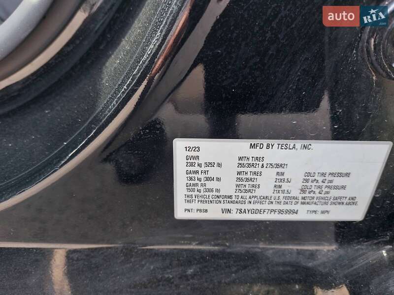 Внедорожник / Кроссовер Tesla Model Y 2023 в Кривом Роге