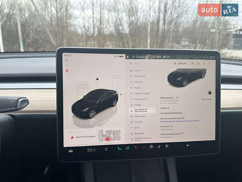 Внедорожник / Кроссовер Tesla Model Y 2022 в Ратным