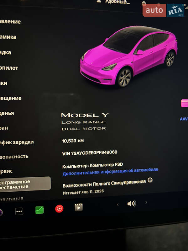 Внедорожник / Кроссовер Tesla Model Y 2023 в Полтаве