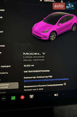 Внедорожник / Кроссовер Tesla Model Y 2023 в 