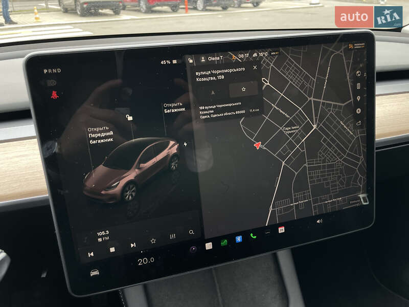 Внедорожник / Кроссовер Tesla Model Y 2022 в Одессе