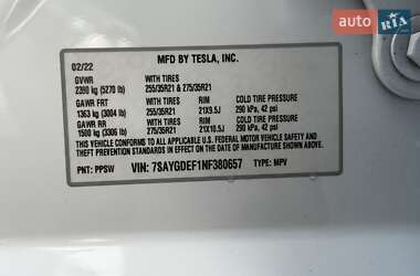 Позашляховик / Кросовер Tesla Model Y 2022 в 
