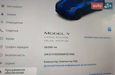Внедорожник / Кроссовер Tesla Model Y 2021 в 