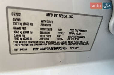 Внедорожник / Кроссовер Tesla Model Y 2022 в 