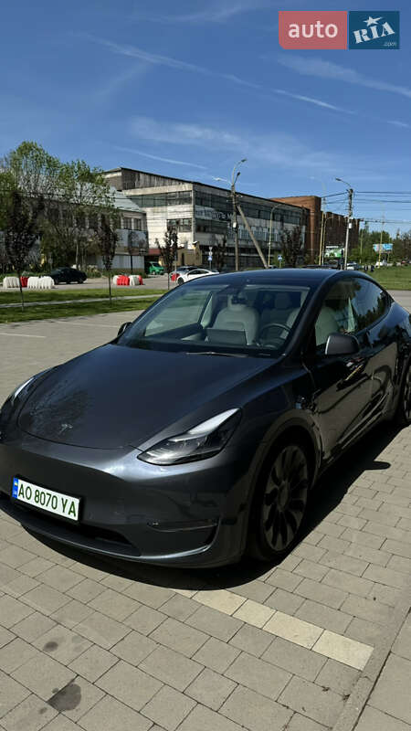 Позашляховик / Кросовер Tesla Model Y 2021 в Ужгороді