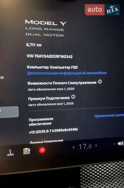 Внедорожник / Кроссовер Tesla Model Y 2024 в 