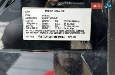 Позашляховик / Кросовер Tesla Model Y 2022 в 