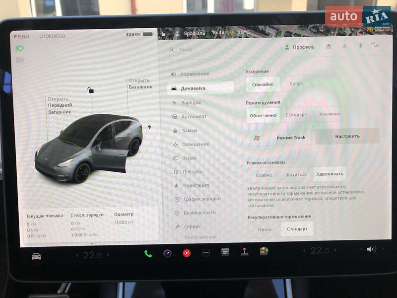 Внедорожник / Кроссовер Tesla Model Y 2020 в Ивано-Франковске