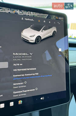 Внедорожник / Кроссовер Tesla Model Y 2022 в 