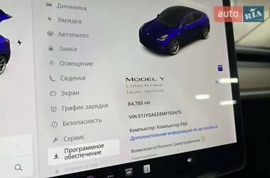 Внедорожник / Кроссовер Tesla Model Y 2021 в 