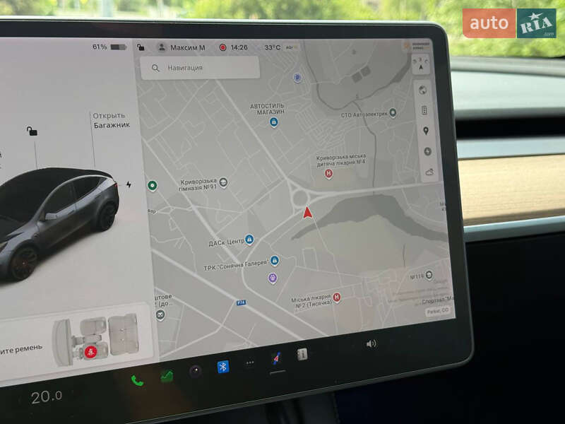 Внедорожник / Кроссовер Tesla Model Y 2021 в Кривом Роге