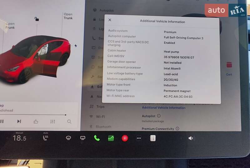 Внедорожник / Кроссовер Tesla Model Y 2021 в Ирпене