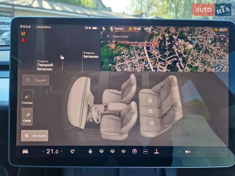 Внедорожник / Кроссовер Tesla Model Y 2022 в Днепре фото 22 Внедорожник / Кроссовер Tesla Model Y 2022 в Днепре