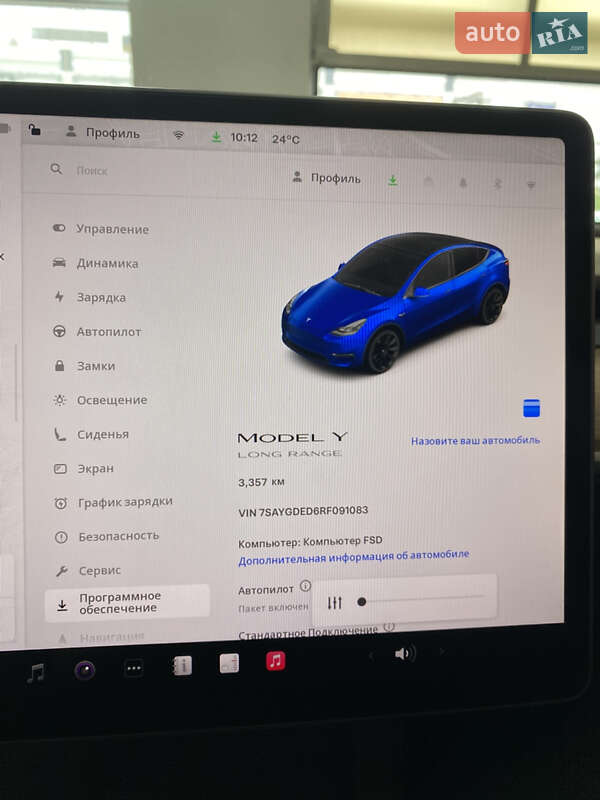 Внедорожник / Кроссовер Tesla Model Y 2024 в Киеве фото 26 Внедорожник / Кроссовер Tesla Model Y 2024 в Киеве