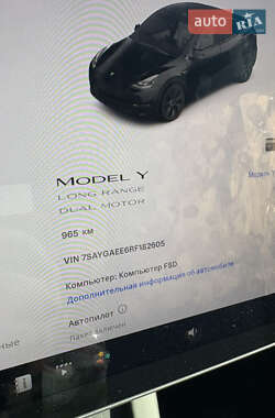 Позашляховик / Кросовер Tesla Model Y 2024 в 