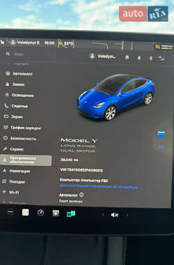 Внедорожник / Кроссовер Tesla Model Y 2023 в 