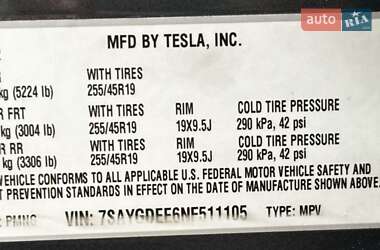 Внедорожник / Кроссовер Tesla Model Y 2022 в 