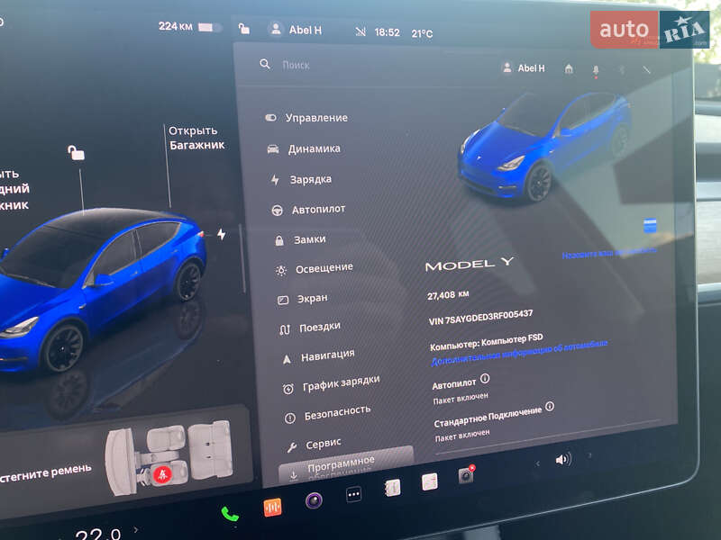 Внедорожник / Кроссовер Tesla Model Y 2024 в Киеве