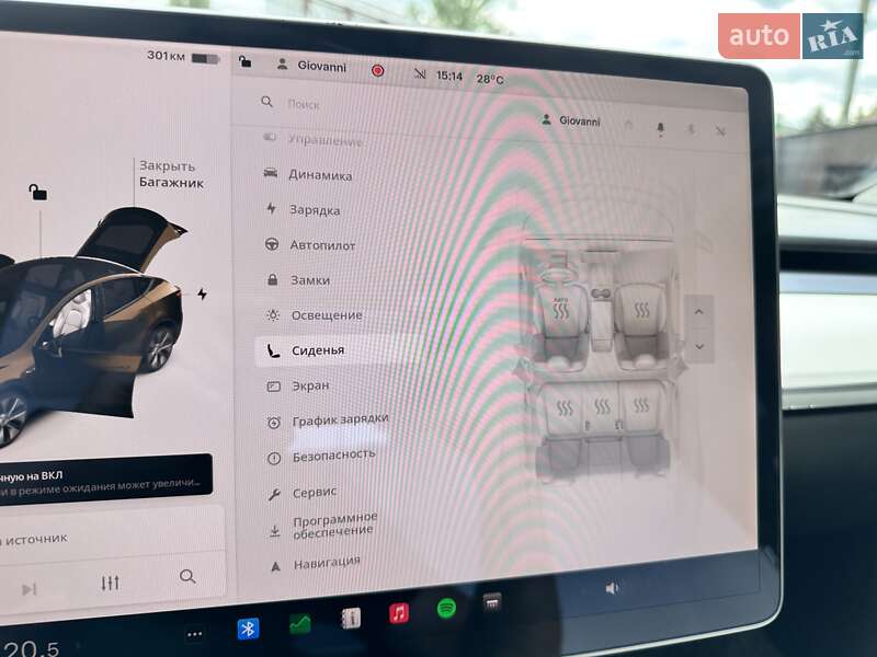 Внедорожник / Кроссовер Tesla Model Y 2021 в Киеве