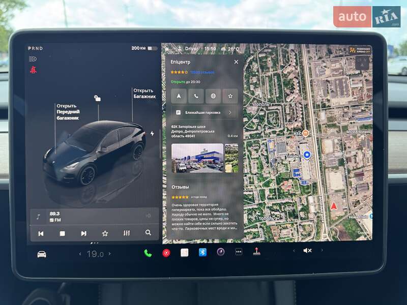 Внедорожник / Кроссовер Tesla Model Y 2024 в Днепре