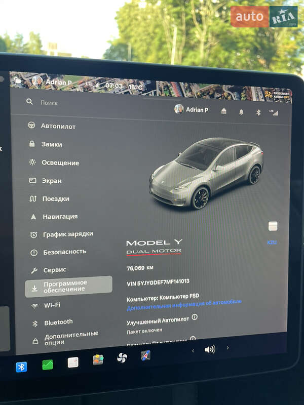 Позашляховик / Кросовер Tesla Model Y 2021 в Львові