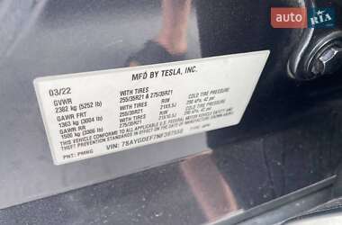 Позашляховик / Кросовер Tesla Model Y 2022 в 