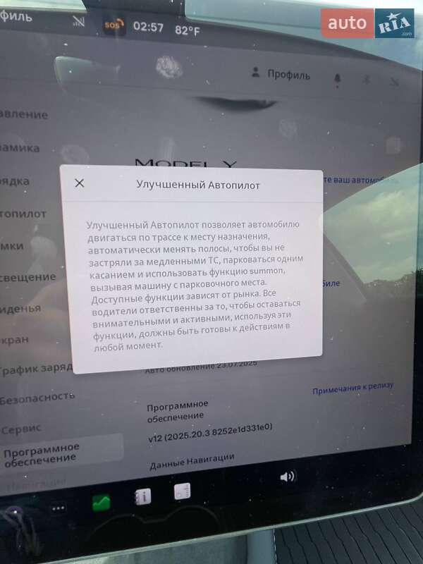 Позашляховик / Кросовер Tesla Model Y 2022 в Києві