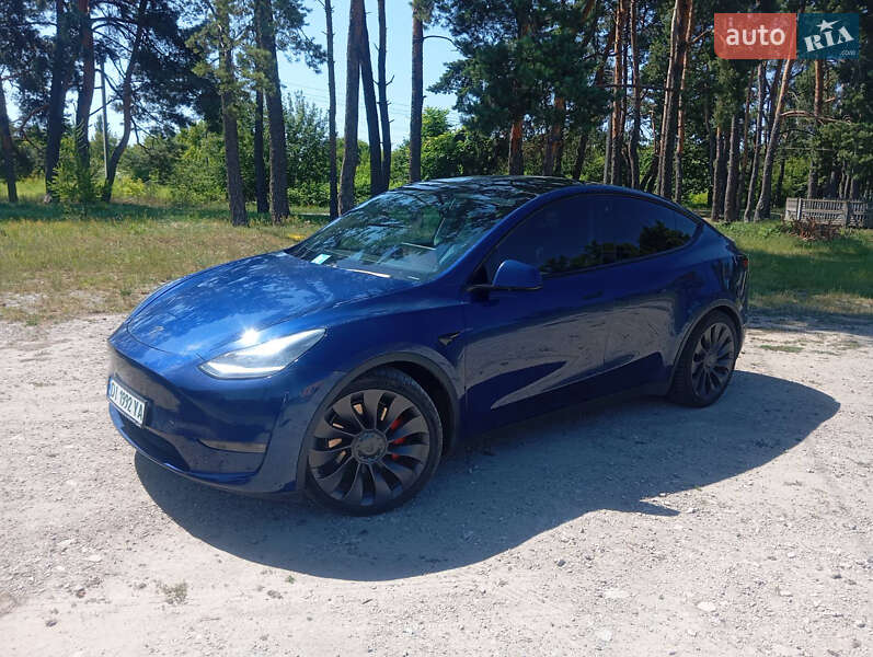 Внедорожник / Кроссовер Tesla Model Y 2020 в Киеве