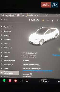 Внедорожник / Кроссовер Tesla Model Y 2022 в 