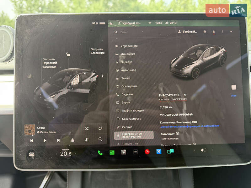 Позашляховик / Кросовер Tesla Model Y 2022 в Києві