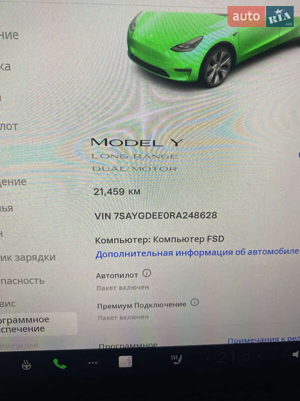 Внедорожник / Кроссовер Tesla Model Y 2024 в Киеве